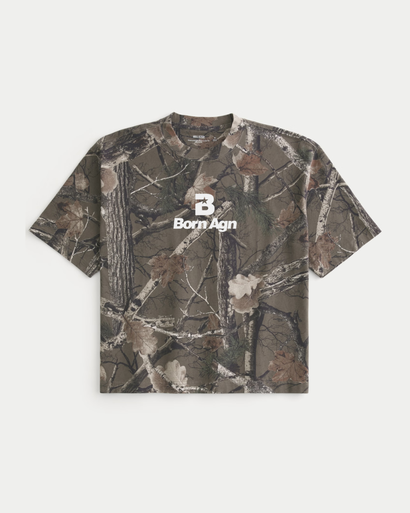 Camo Born Agn Tee
